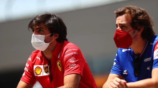 Carlos Sainz y Fernando Alonso Carlos Sainz y Fernando Alonso