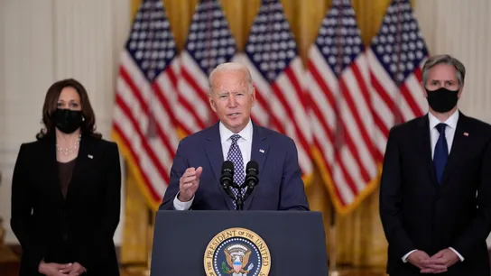 Joe Biden afirma que la evacuación de Kabul es "de las más difíciles de la historia" Joe Biden afirma que la evacuación de Kabul es "de las más difíciles de la historia"