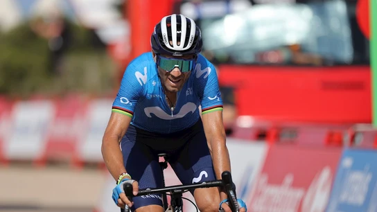 Alejandro Valverde, ciclista de Movistar Alejandro Valverde, ciclista de Movistar