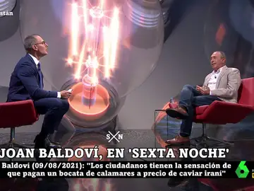 Joan Baldoví en laSexta Noche