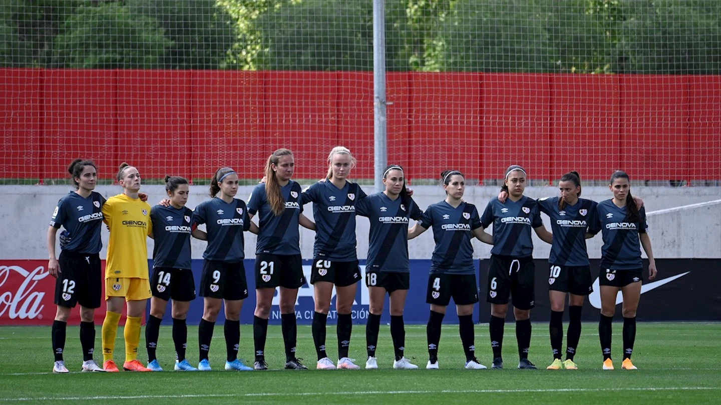 Las jugadoras del Rayo Vallecano Las jugadoras del Rayo Vallecano