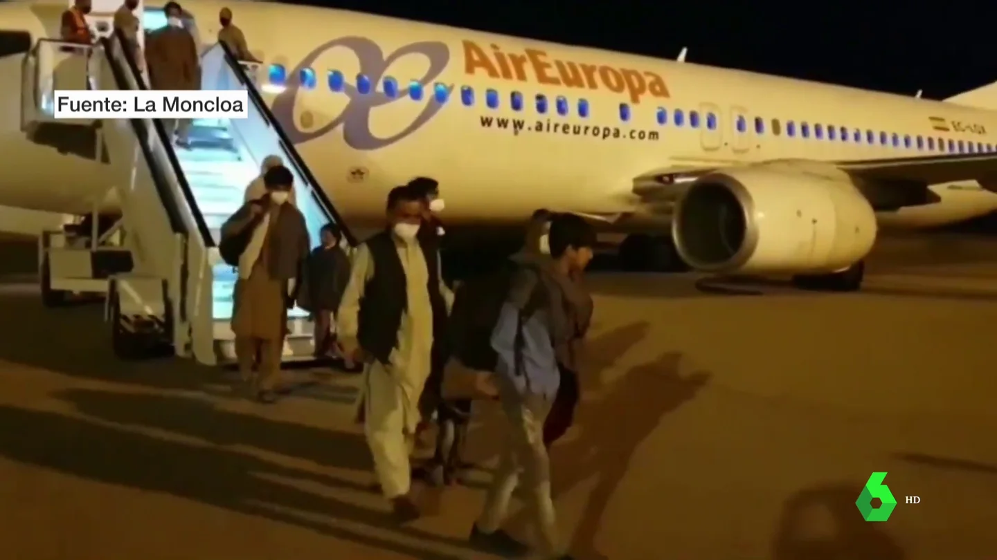 Aterriza en Dubái el tercer avión español procedente de Kabul con 110 afganos Aterriza en Dubái el tercer avión español procedente de Kabul con 110 afganos