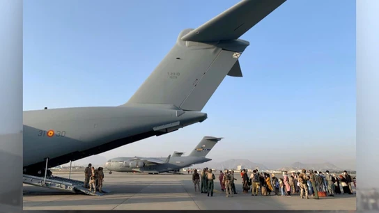 Dos aviones del Ejército del Aire evacuan de Kabul a 177 personas Dos aviones del Ejército del Aire evacuan de Kabul a 177 personas