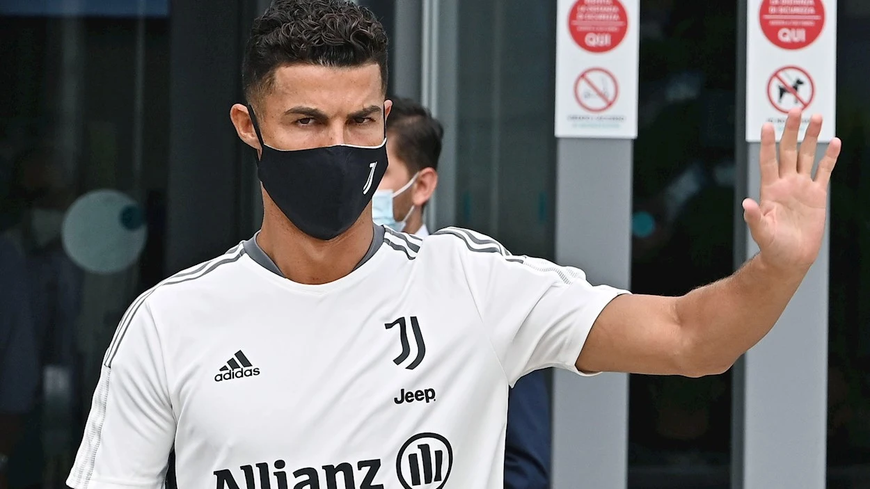 Cristiano Ronaldo, con la Juventus