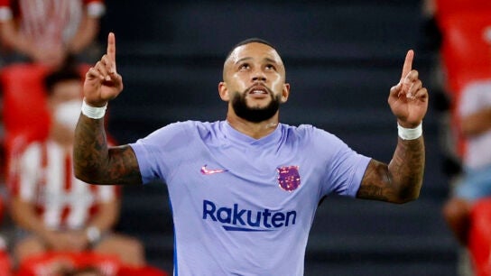 Memphis, con el Bar&ccedil;a