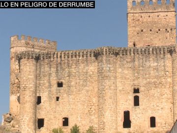 El Castillo de Belvís de Monroy, en peligro de derrumbe.
