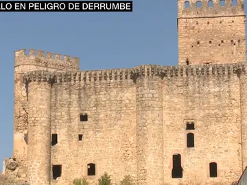 El Castillo de Belvís de Monroy, en peligro de derrumbe.