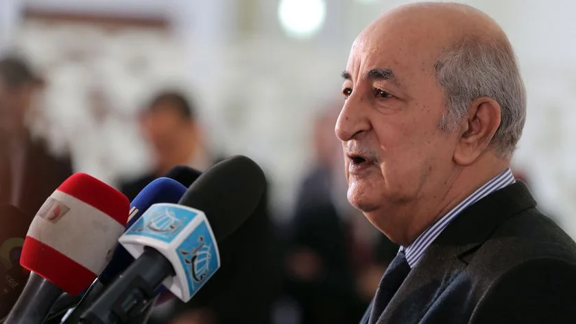 El presidente de Argelia, Abdelmadjid Tebboune