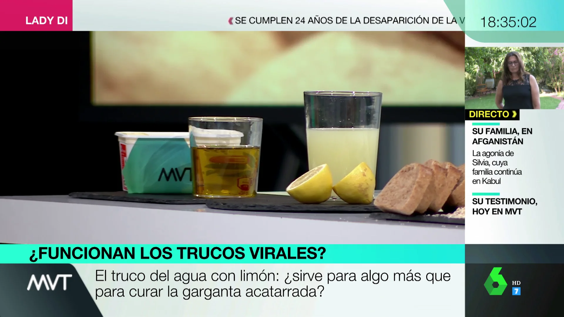 No, el agua con limón no sirve para adelgazar y este es el experimento que lo demuestra