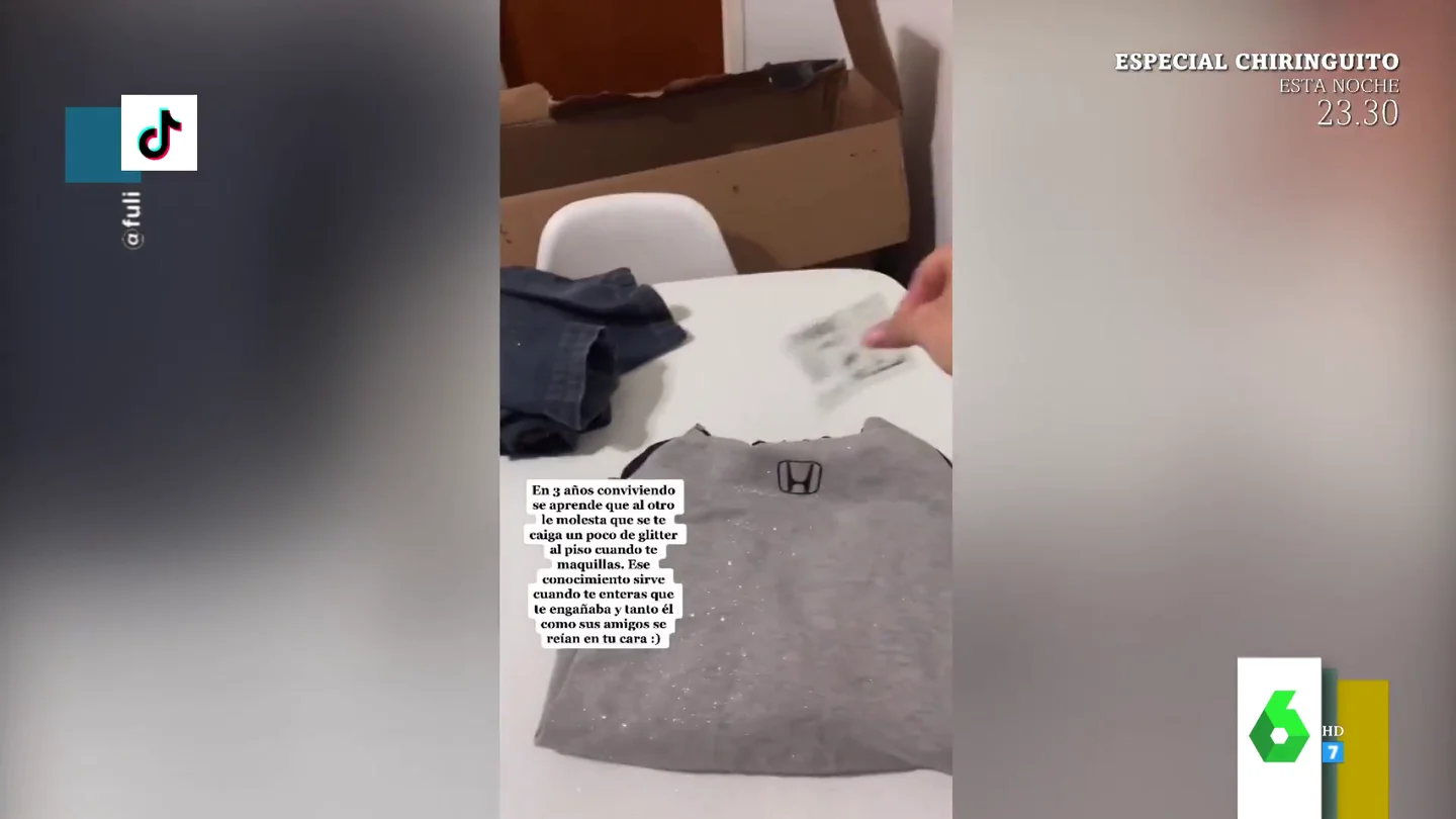 La venganza de una joven a su exnovio tras serle infiel: le llena la casa de purpurina La venganza de una joven a su exnovio tras serle infiel: le llena la casa de purpurina