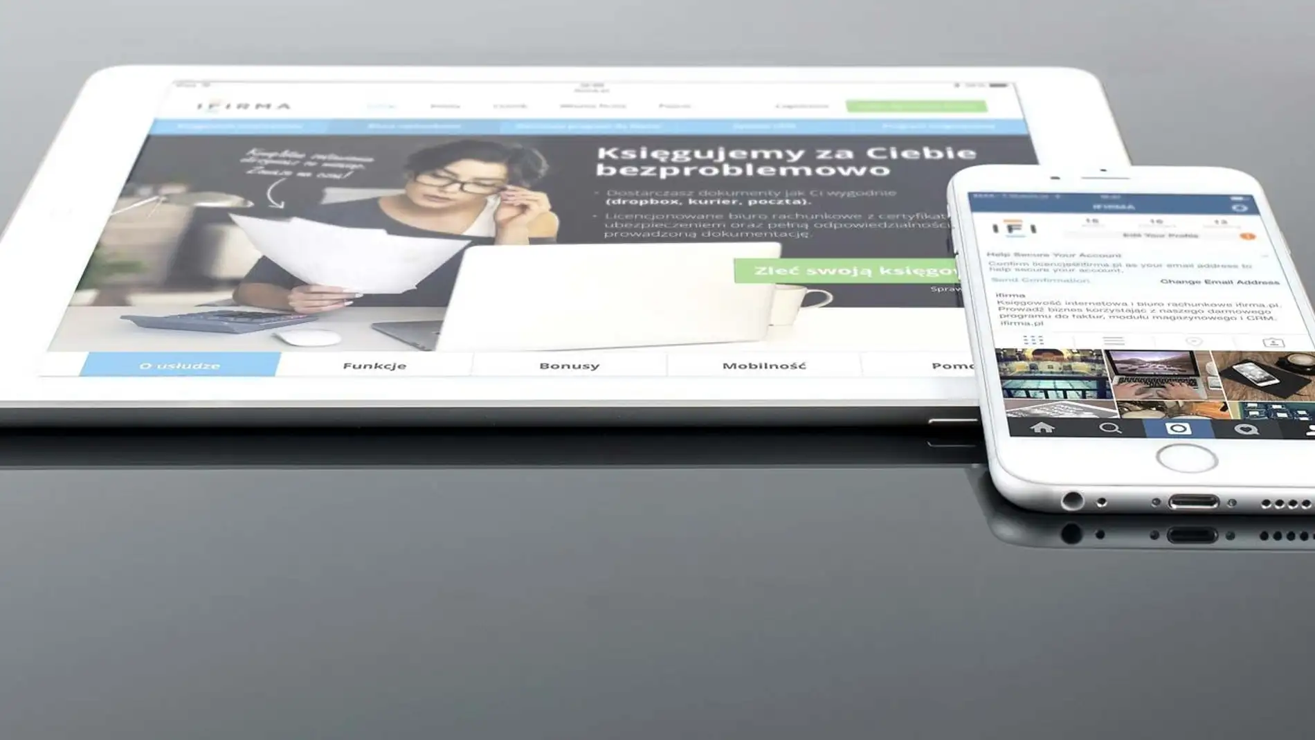 iPad y iPhone de Apple iPad y iPhone de Apple