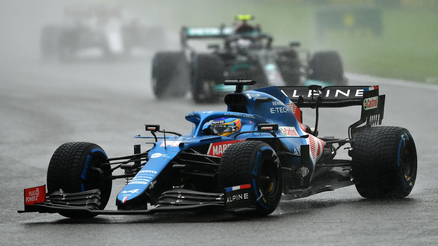 Fernando Alonso en Spa Fernando Alonso en Spa