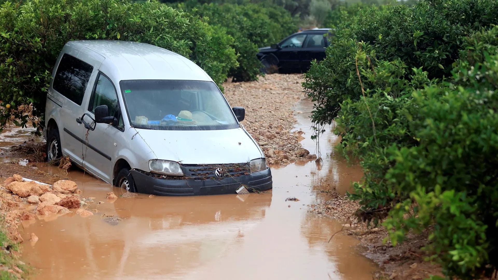 Foto de archivo 2021. Inundaciones y fuertes lluvias en Cuenca