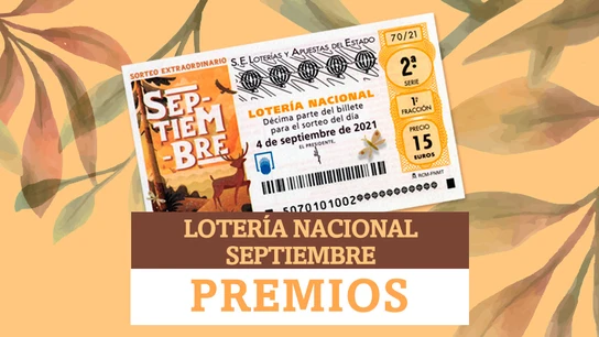 Premios de Lotería Nacional de Septiembre: ¿cuánto dinero puedo ganar? Premios de Lotería Nacional de Septiembre: ¿cuánto dinero puedo ganar?