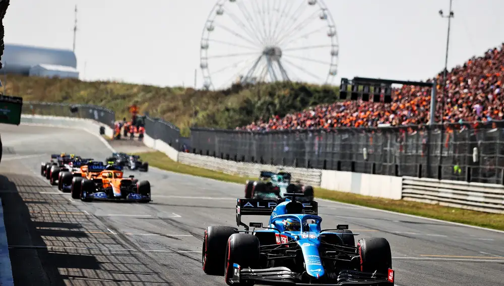 Fernando Alonso Zandvoort 2021