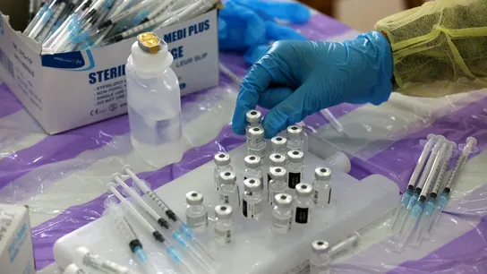 Imagen de archivo de vacunas Imagen de archivo de vacunas