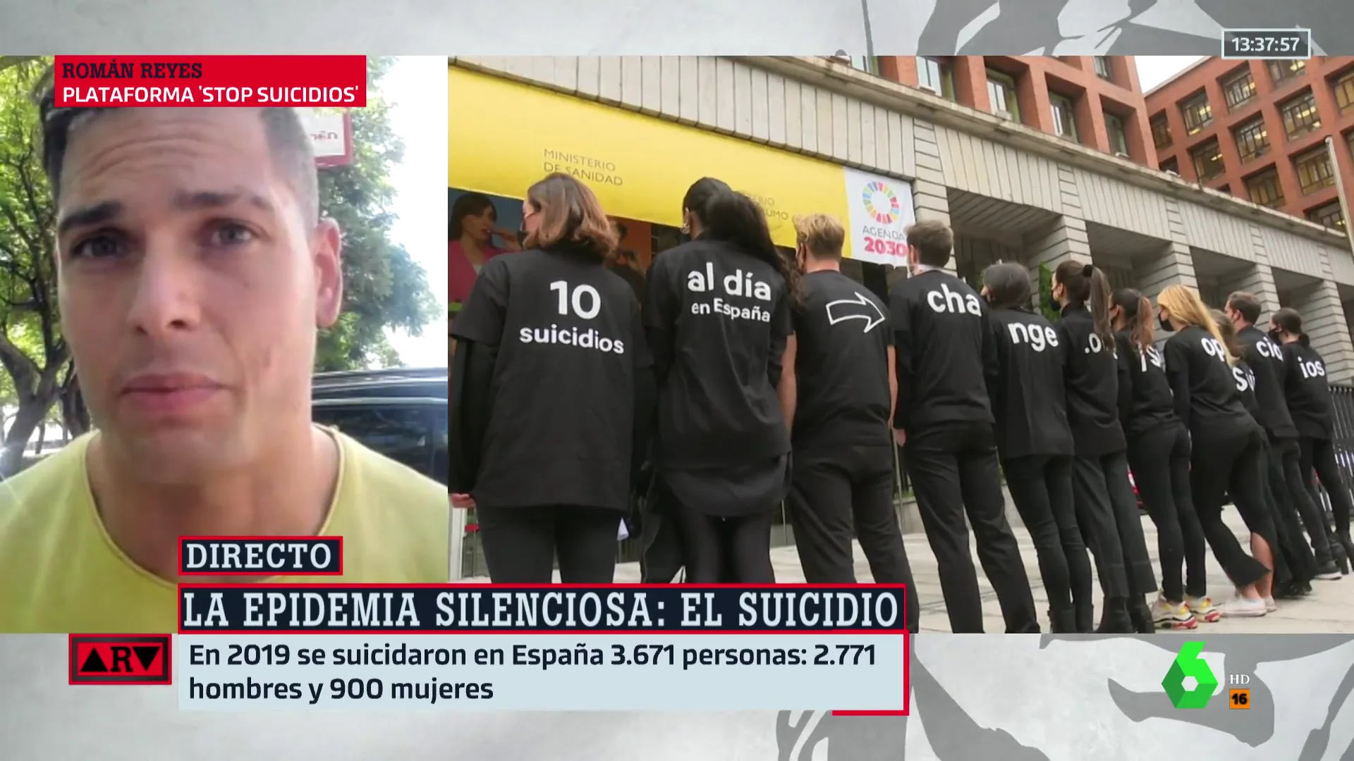 "Mañana te puede tocar a ti": grito desesperado de un joven en defensa de la salud mental después de que su madre se suicidara