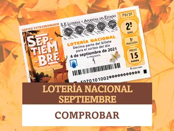 Sorteo Extraordinario Lotería Nacional | Comprobar resultados de hoy, sábado 4 de septiembre
