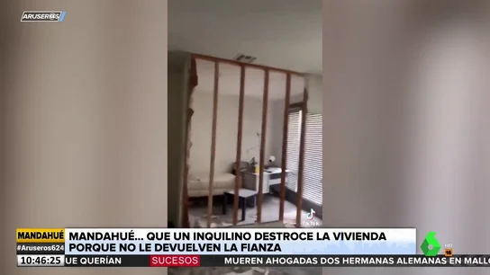 Un inquilino destroza la vivienda de su casero por negarse a devolverle la fianza Un inquilino destroza la vivienda de su casero por negarse a devolverle la fianza