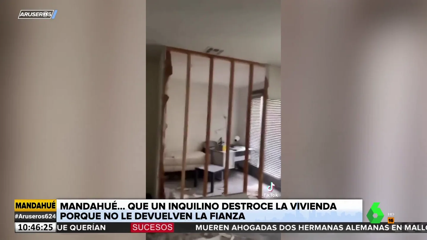 Un inquilino destroza la vivienda de su casero por negarse a devolverle la fianza Un inquilino destroza la vivienda de su casero por negarse a devolverle la fianza