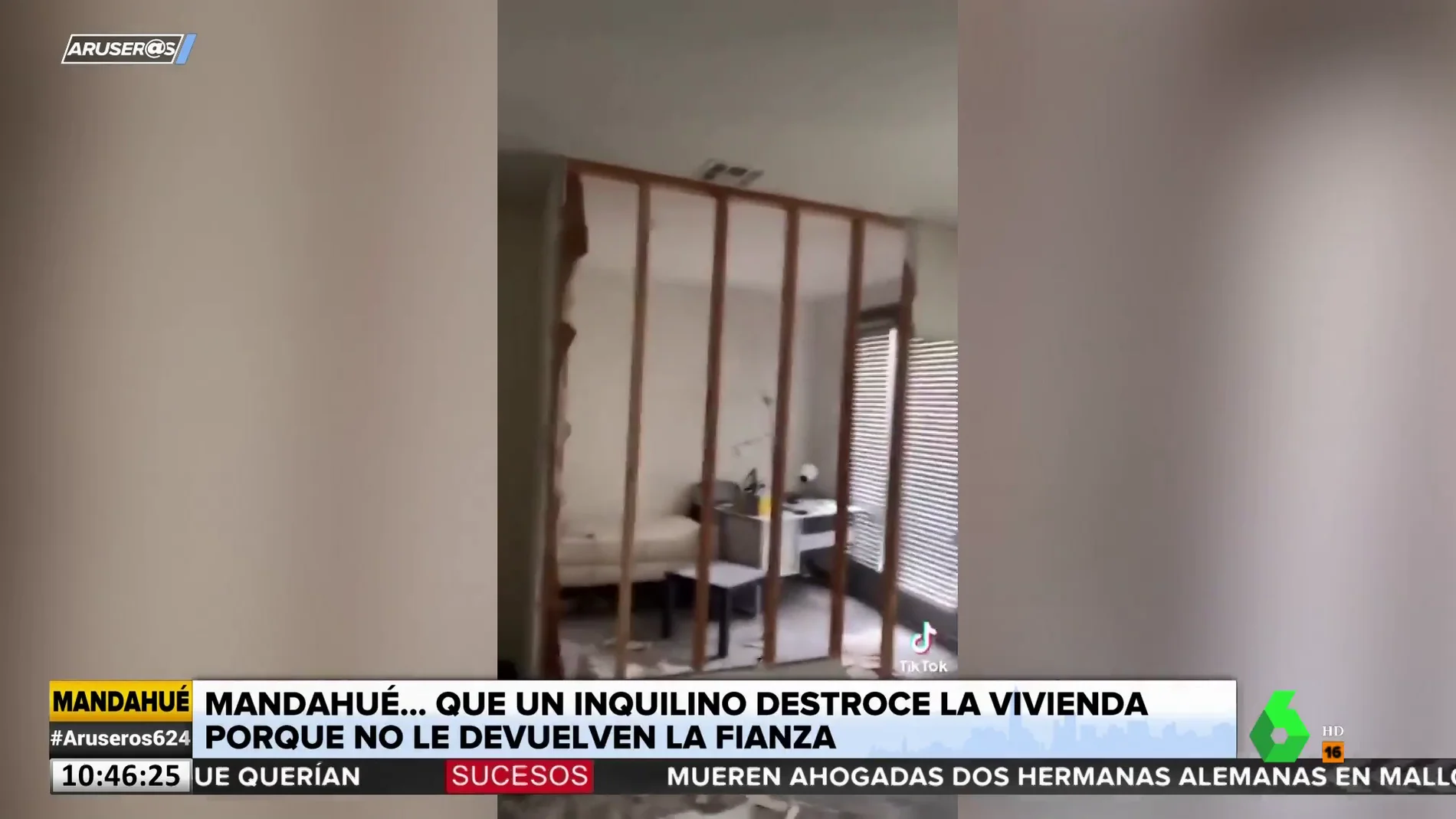 Un inquilino destroza la vivienda de su casero por negarse a devolverle la fianza