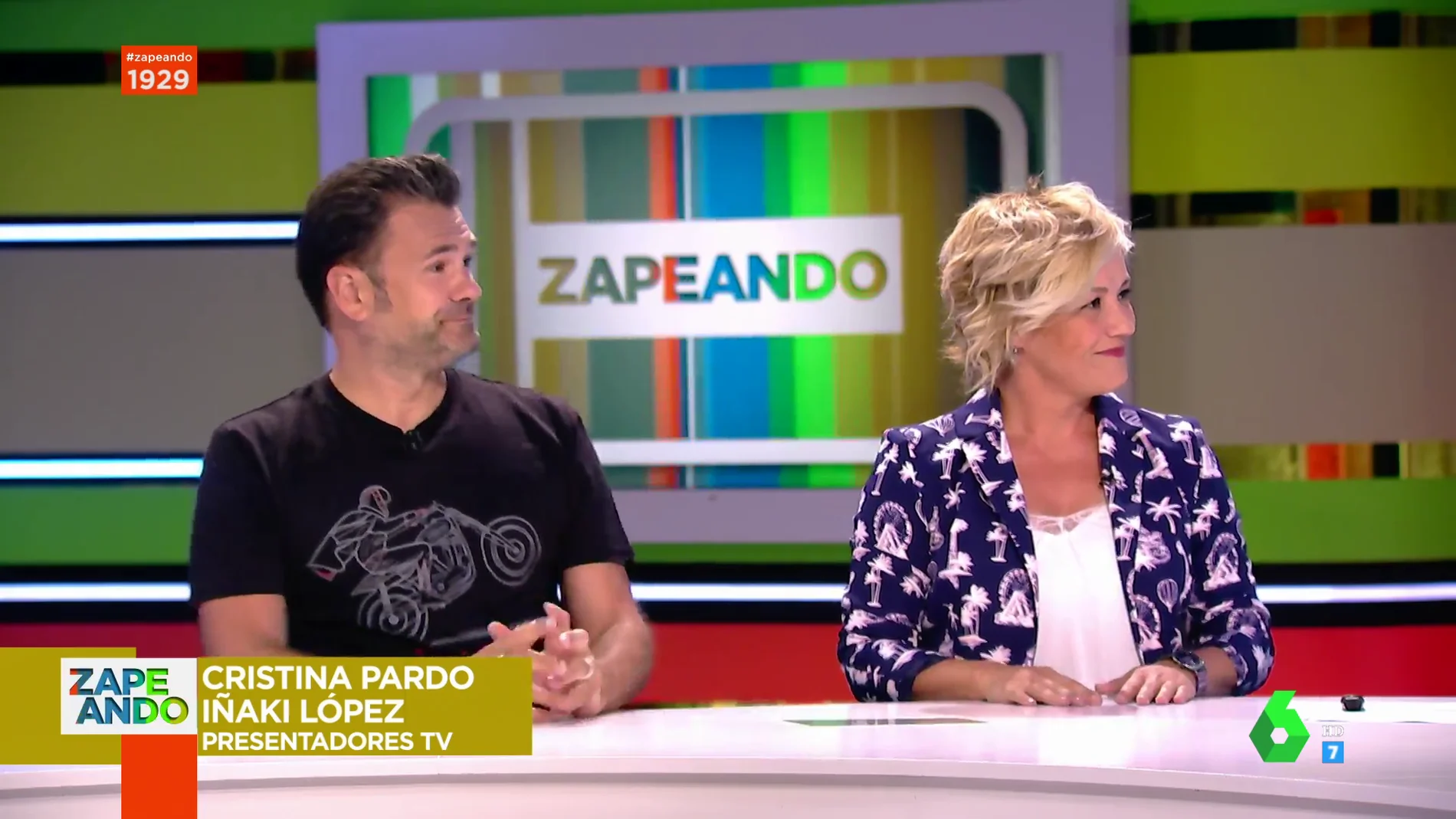 La confesión de Cristina Pardo sobre su icónico flequillo en Zapeando