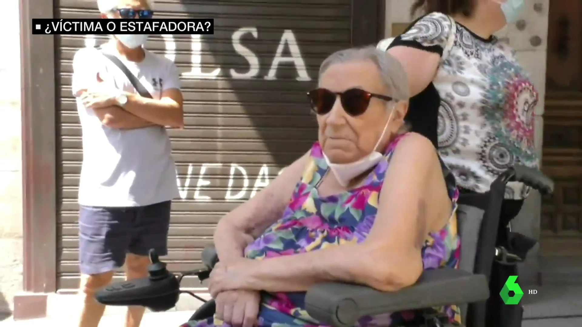 La anciana que denunció la okupación