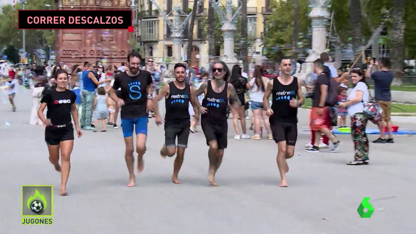 Correr descalzos Correr descalzos