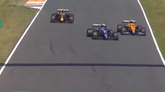 Lando Norris y Esteban Ocon Lando Norris y Esteban Ocon