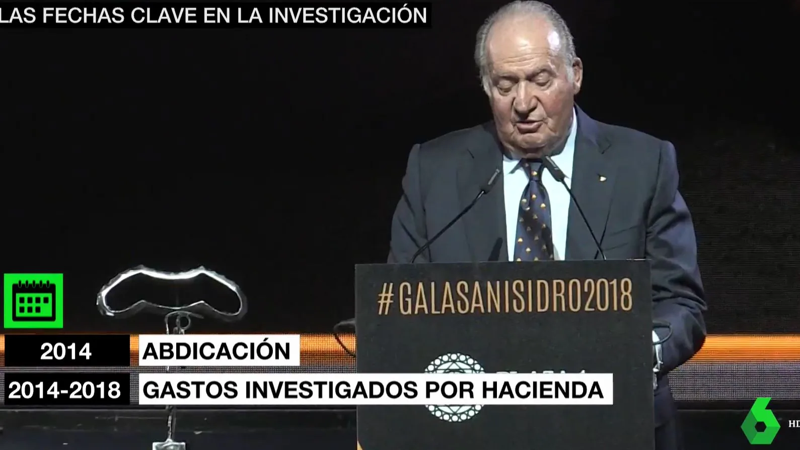 Las fechas clave de la investigación al rey Juan Carlos I