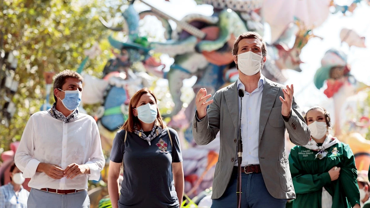 Pablo Casado denuncia el "triunfalismo" de Pedro Sánchez