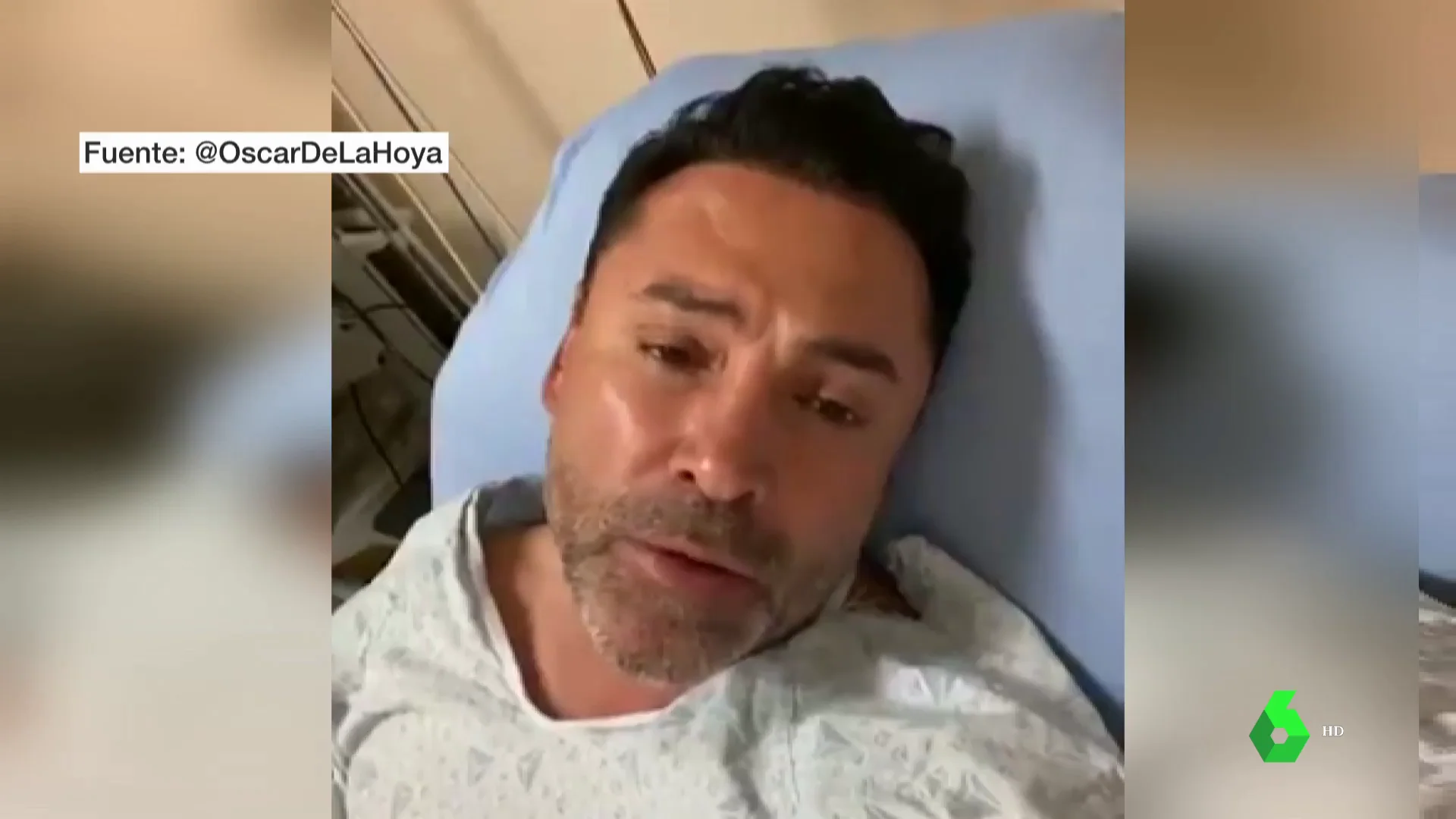 OSCAR DE LA HOYA COVID