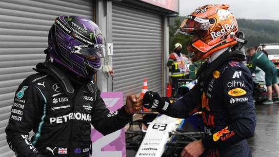 Hamilton y Verstappen Hamilton y Verstappen