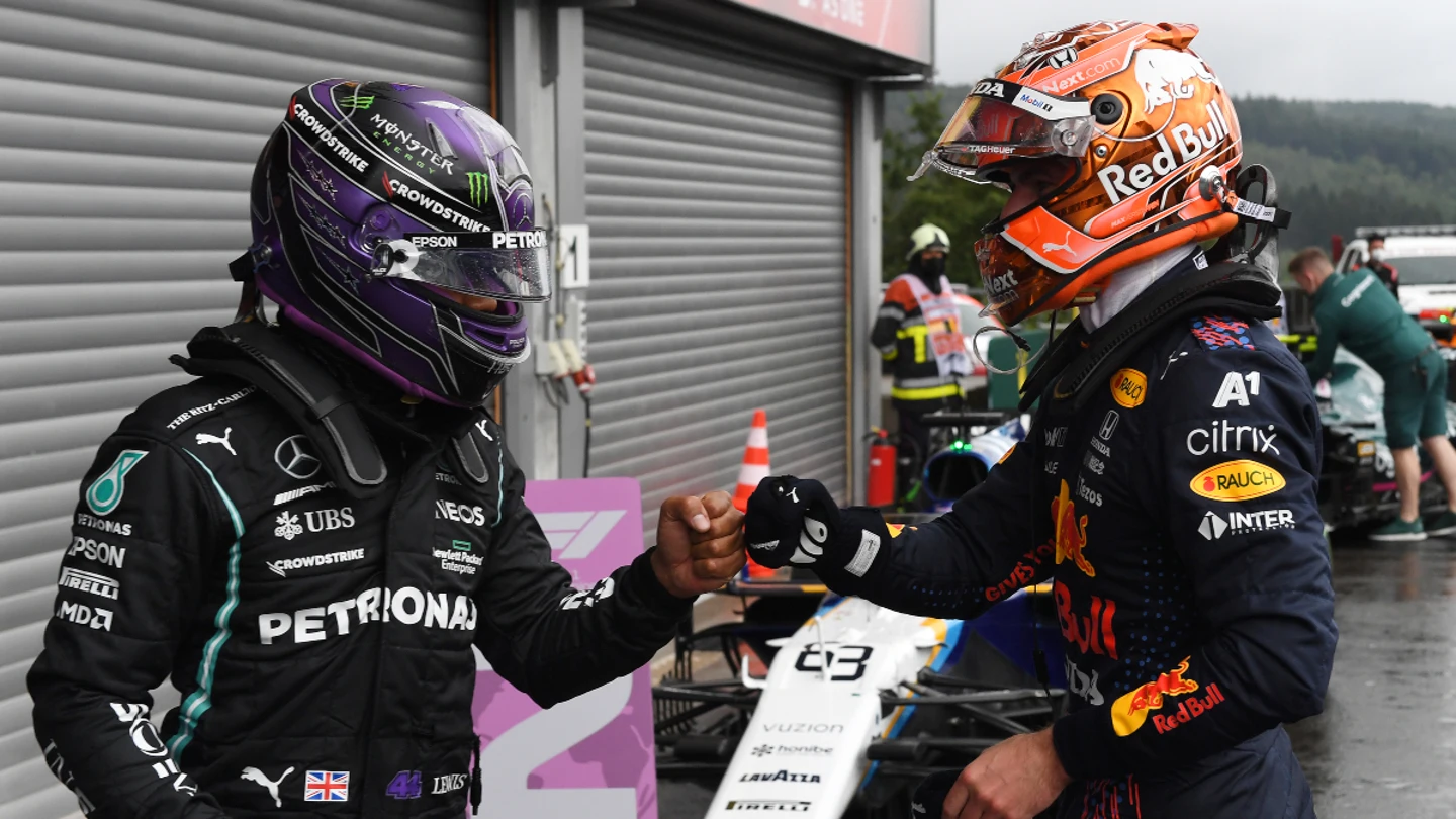 Hamilton y Verstappen Hamilton y Verstappen