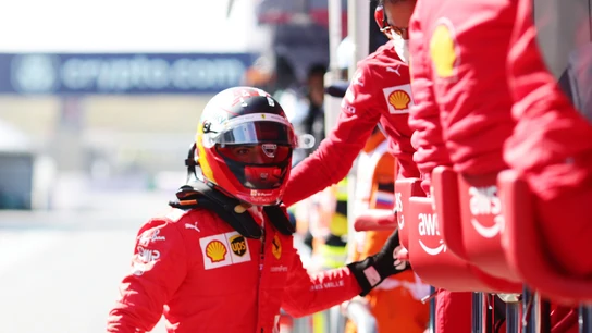 Carlos Sainz, con su equipo Carlos Sainz, con su equipo