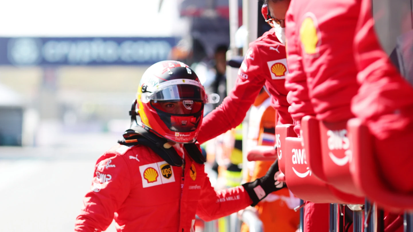 Carlos Sainz, con su equipo Carlos Sainz, con su equipo