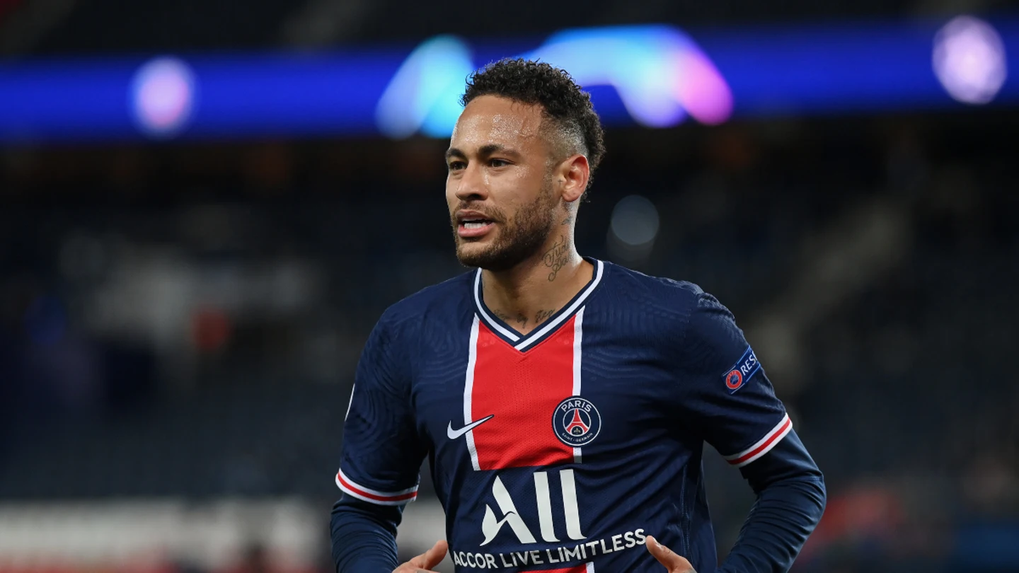 Neymar, con el PSG Neymar, con el PSG