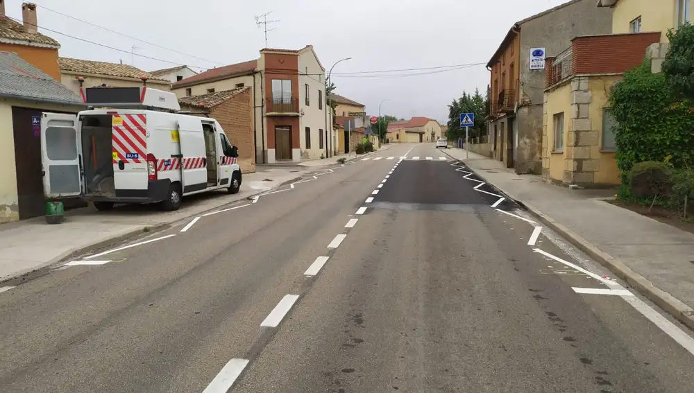 Carretera experimental en Burgos