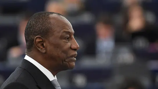 El presidente de Guinea-Conakri, Alpha Condé en una imagen de archivo. El presidente de Guinea-Conakri, Alpha Condé en una imagen de archivo.
