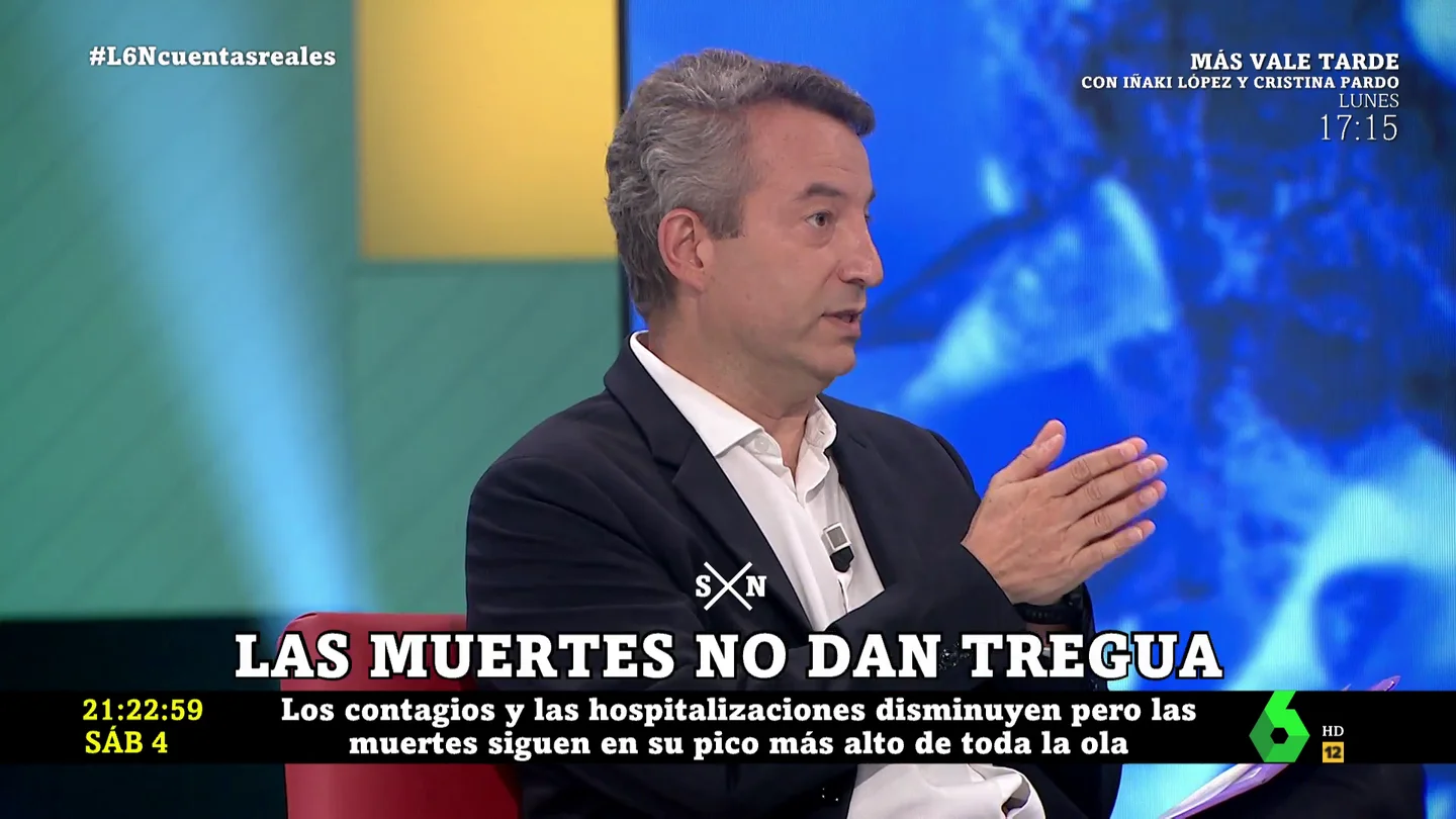 Cesar Carballo explica las razones del alto número de muertes por COVID a pesar de la vacunación Cesar Carballo explica las razones del alto número de muertes por COVID a pesar de la vacunación