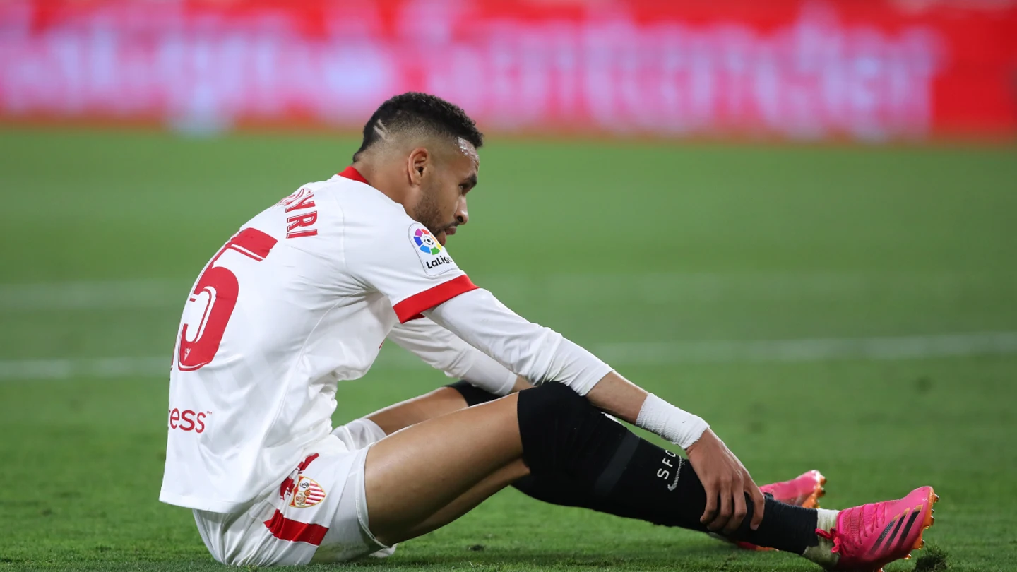 En-Nesyri, con el Sevilla En-Nesyri, con el Sevilla