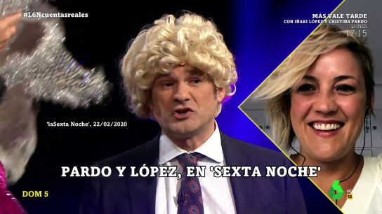 Los momentazos de Cristina Pardo e I&ntilde;aki L&oacute;pez en laSexta: "Parezco Boris Johnson"