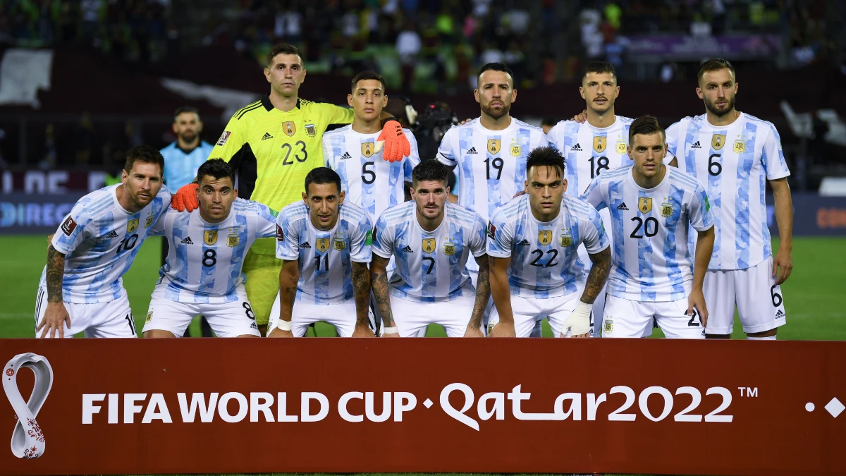 El once de Argentina ante Venezuela