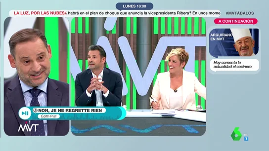 Iñaki López, a Jose Luis Ábalos: "Certificamos que los políticos valen más por lo que callan que por lo que hablan" Iñaki López, a Jose Luis Ábalos: "Certificamos que los políticos valen más por lo que callan que por lo que hablan"