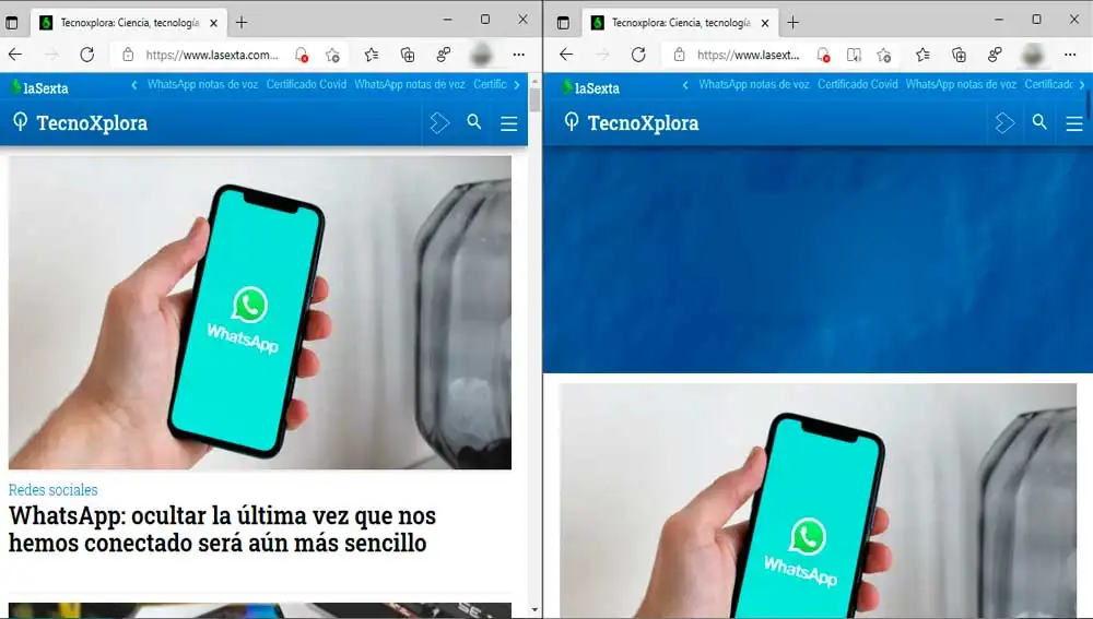 Así es el aspecto de la nueva barra de navegación Así es el aspecto de la nueva barra de navegación