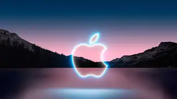 El logotipo de Apple en una keynote El logotipo de Apple en una keynote