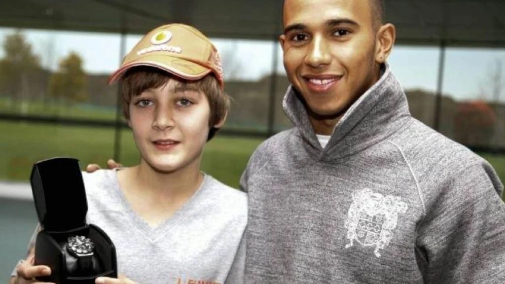 Lewis Hamilton y George Russell 