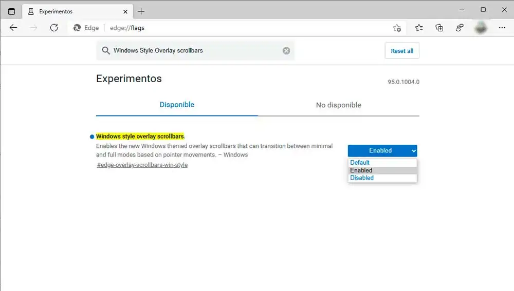 Activando flags en Microsoft Edge Activando flags en Microsoft Edge