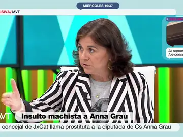 La contundente respuesta de Lucía Méndez al tuit machista de un concejal de Junts sobre Anna Grau: &quot;Este tío es un imbécil&quot;