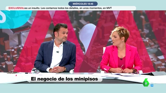"¿Meterían a sus hijos ahí?": la indignada pregunta de Cristina Pardo a los caseros que alquilan infraviviendas "¿Meterían a sus hijos ahí?": la indignada pregunta de Cristina Pardo a los caseros que alquilan infraviviendas